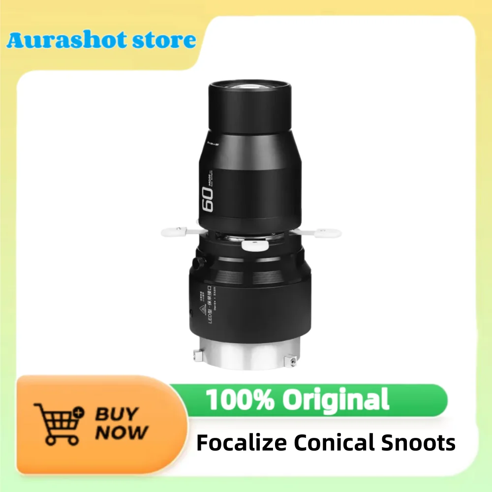 Bowens Mount Focalize Conical Snoots Optical Focusing Projection Art Special Effects Shaped Beam Kit for Photo Studio Accessory