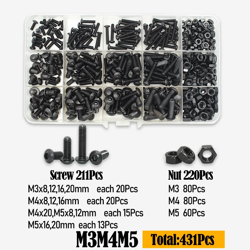 M3M4M5 431pcs