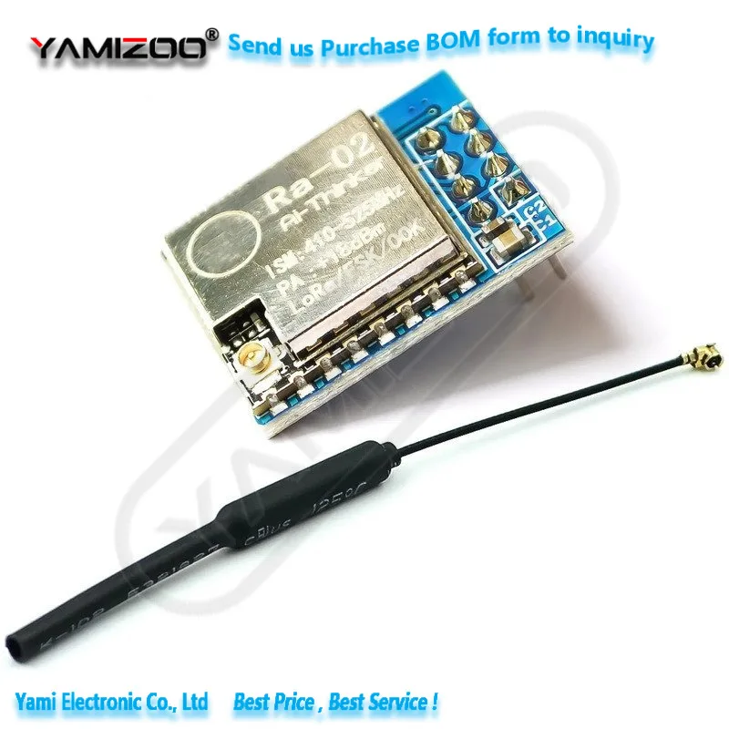 433MHZ SX1278 LoRa Modul 433M 10KM Ra-02 Drahtloses Spread-Spectrum-Übertragungsboard 2.4G IPX Antenne für Smart Home – Detail 5