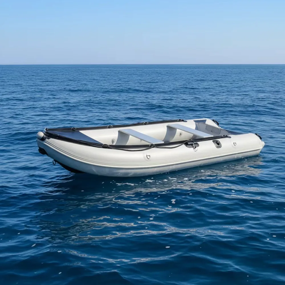 2026  Factory Customized Stable Drifting Inflatable Pedal Kayak Fishing Boat with Drop Stitch Floor PVC Tube 2 Persons Capacity - view 4