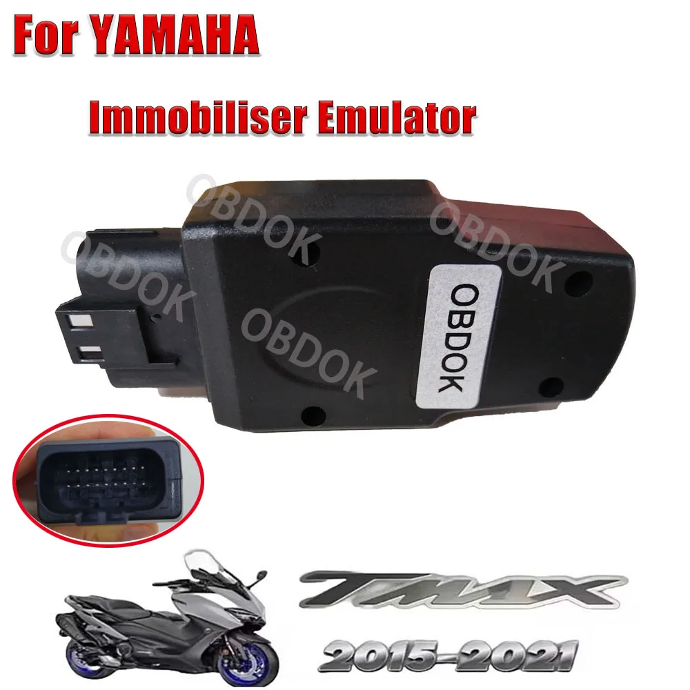 

Эмулятор аварийного запуска для Yamaha Immobiliser 2015-2021 560 530DX 530SX 500, модуль аварийного запуска для мотоцикла YAMAHA TMAX Plug and Play