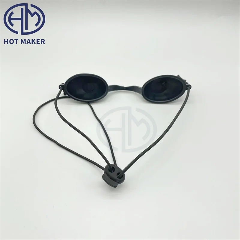 Black Glasses Laser Eye Masks For IPL Beauty  Patients