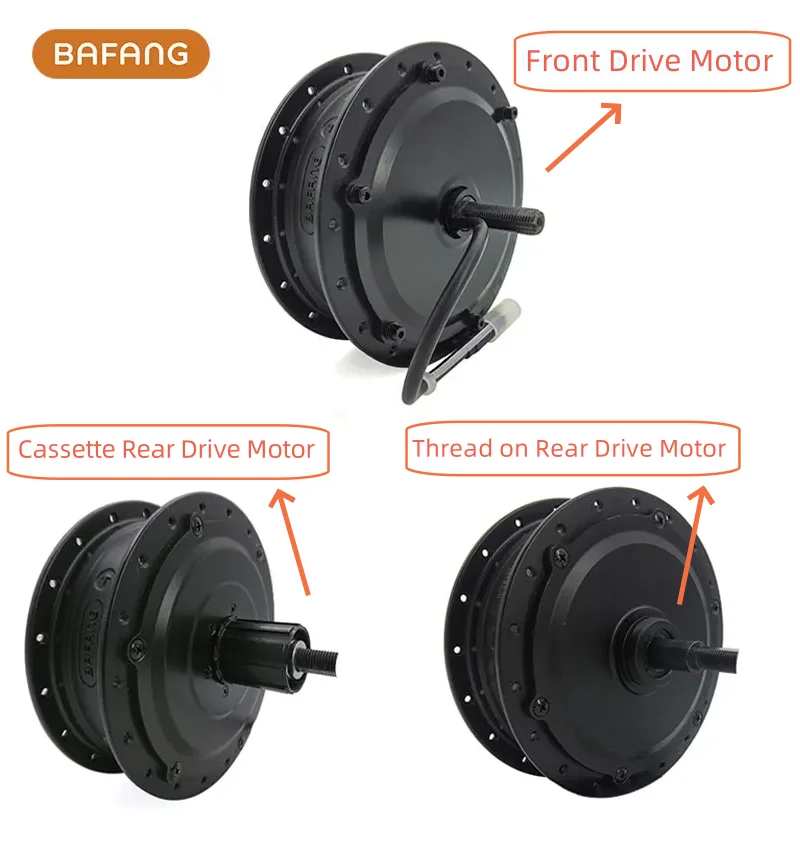 Bafang 8fun Electric Bike 36/48V 500W Brushless Geared Hub Motor