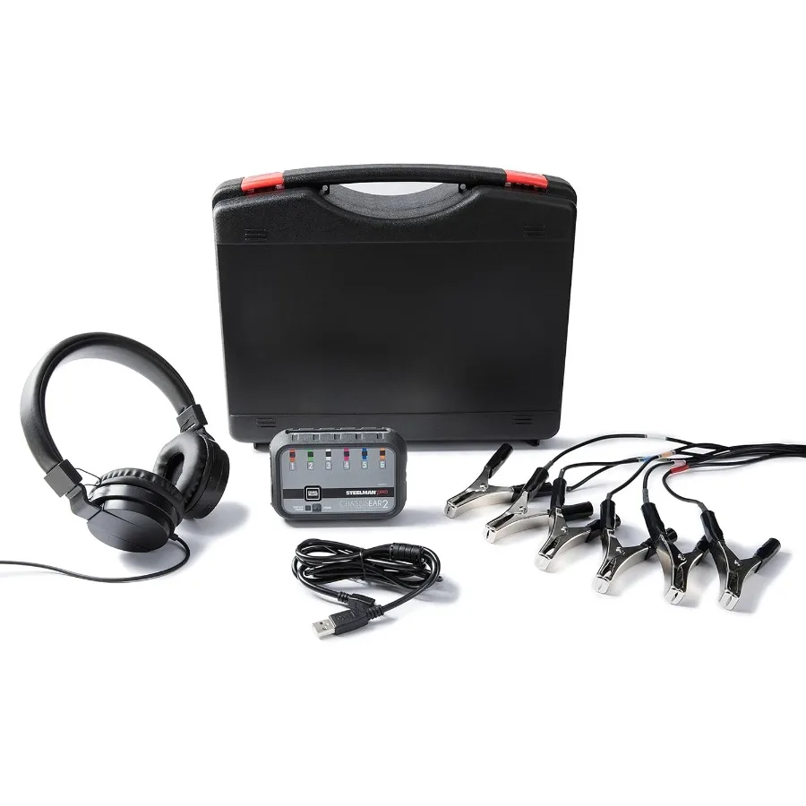 

PRO ChassisEAR 2 Auto Diagnostic Noise Finder for Automotive Repair Technicians: Advanced Sound Localization Tool to Q