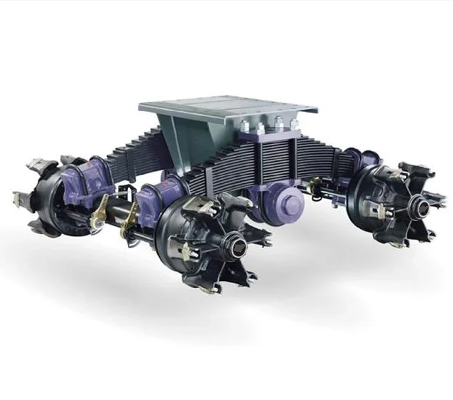 

Single Point Bogie Suspension for Semitrailer 16T 28T 36T Trailer Parts