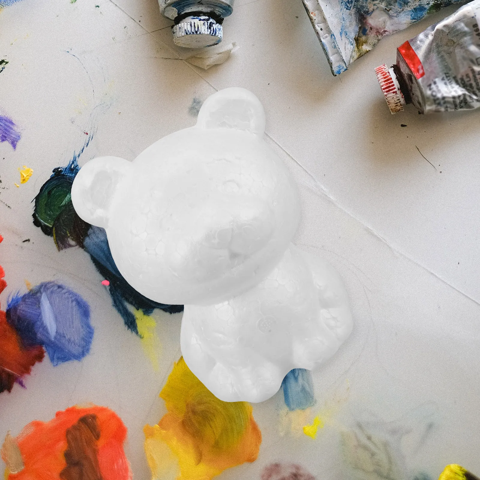 5 peças de Tigre de Espuma para Artesanato DIY, Tigre Inacabado para Projetos de Arte Infantil, Decorações de Festa, Materiais para Artesanato