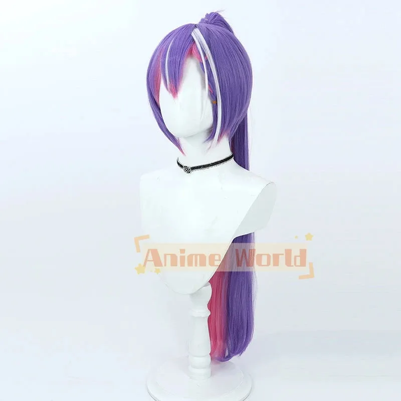 Hololive الظاهري YouTuber Tokoyami Towa الخامس زي شعر مستعار تأثيري #4