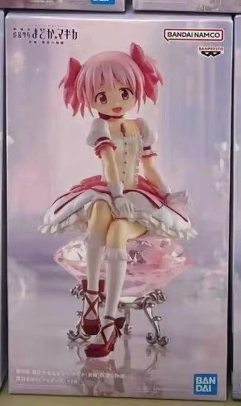 

New In Stock Original Banpresto Puella Magi Madoka Magica Sakura Kyko Tomoe Mami Akemi Homura Anime Model Collection Figure