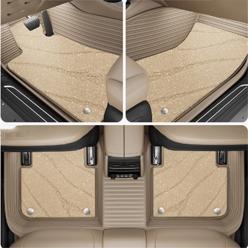 

5D Custom Car Floor Mats For Chevrolet Trailblazer Auto Carpets Double Layer Foot Coche Floor Liners Blanket