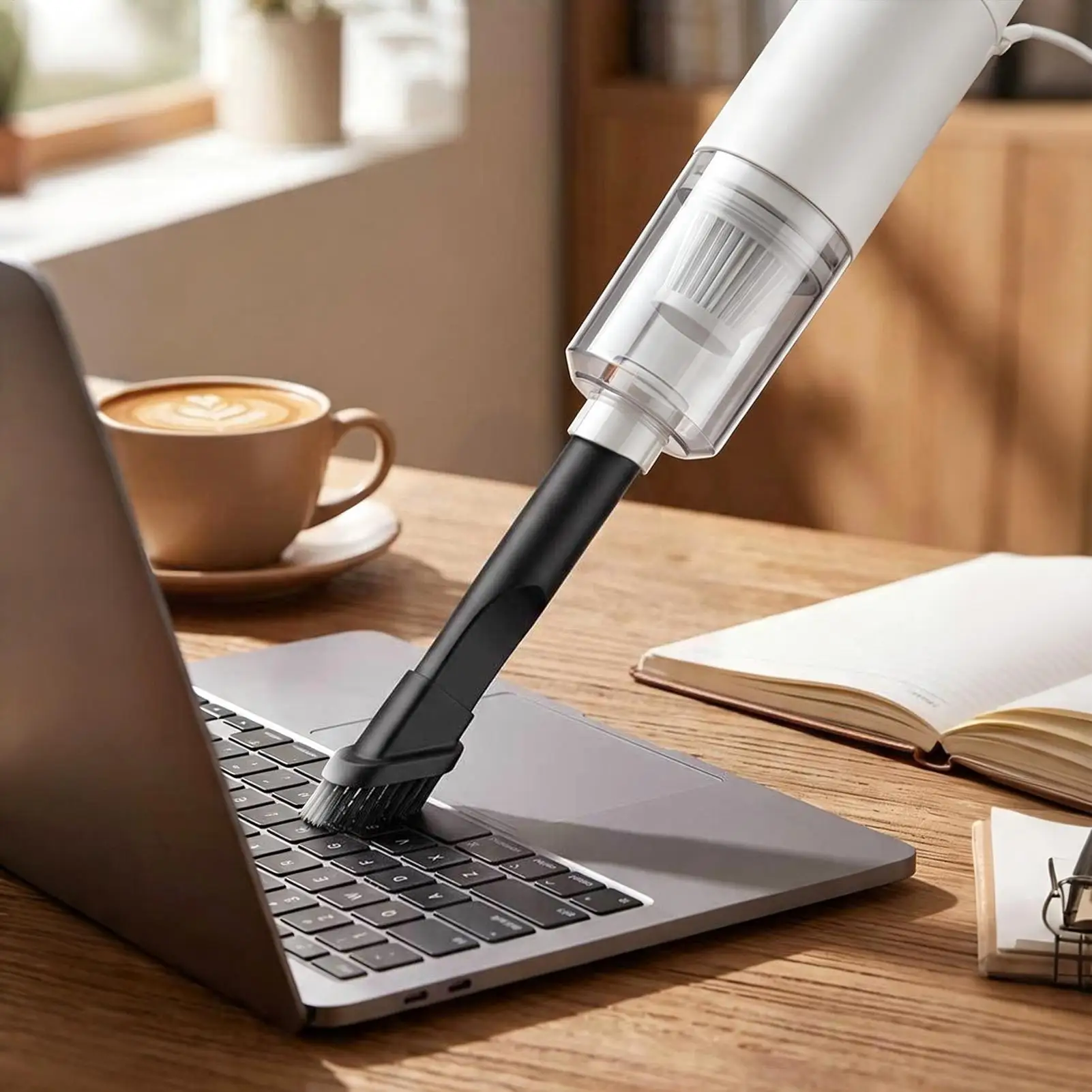 Car Vacuum Cordless Rechargeable Handheld Electric Air Duster Car Vacuum Cleaner For Vehicle Interior Detailing Office Desk Sofa