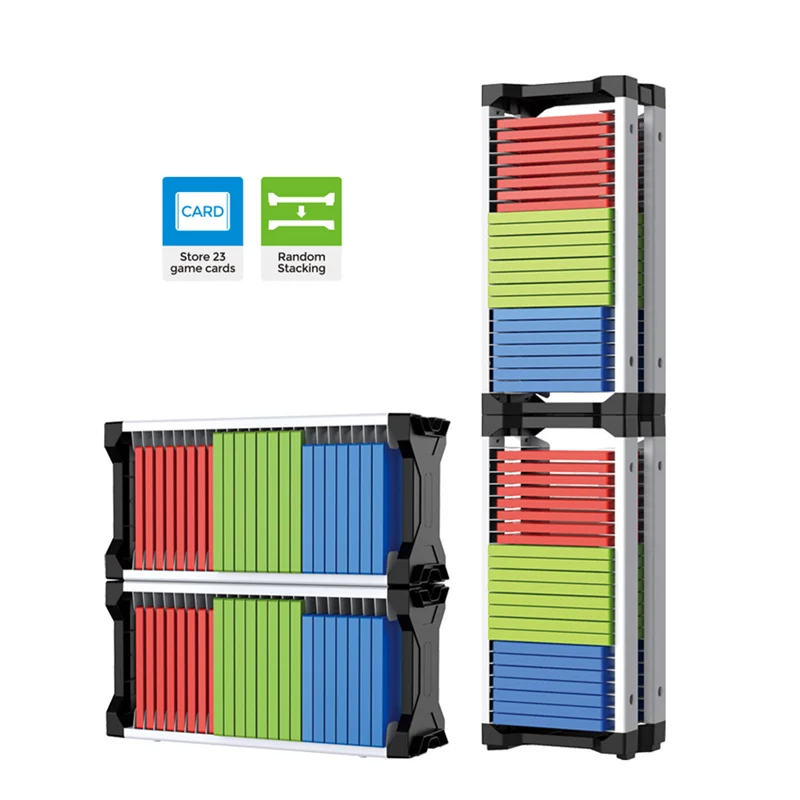 

Stylish-For Switch/PS4 Disk Organizer With Headphone Hook PS5 Game CD Storage Tray Disc Storage Rack