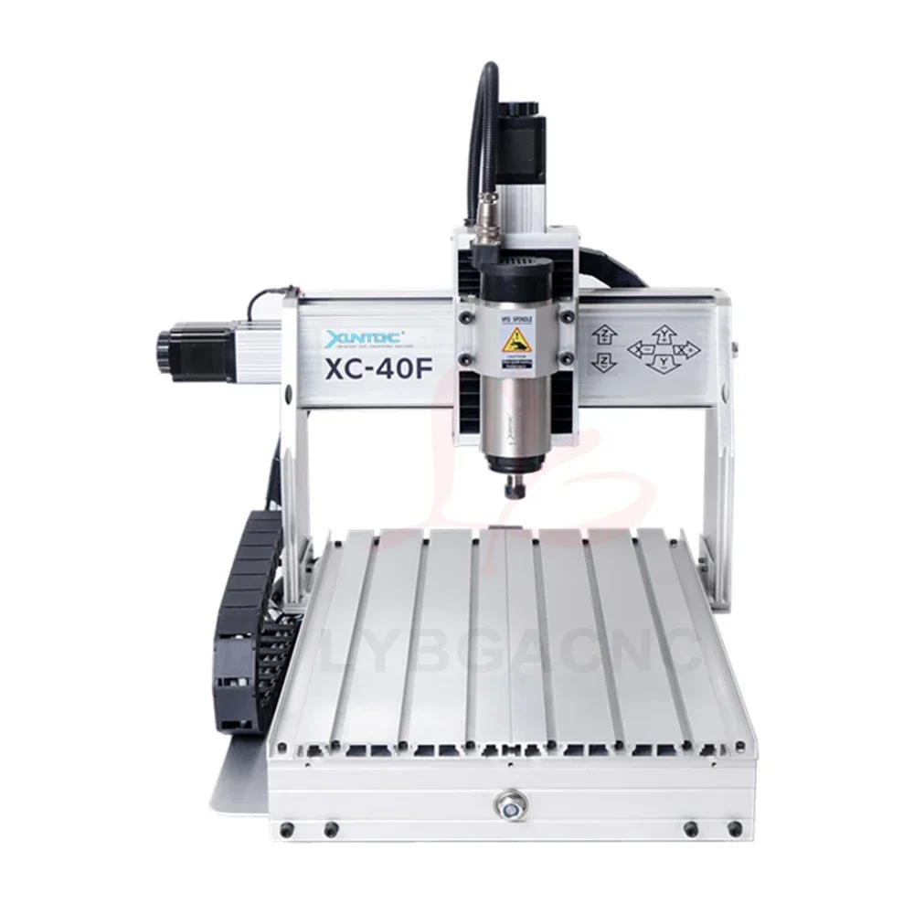 XLNTCNC  XC-40F CNC Router 800W 1500W 3axis 4axis Engraving Drilling and Milling Machine USB Port with Linear Guide More Precise