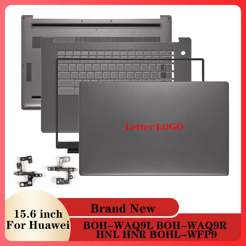 For Huawei Matebook D15 BOH-WAQ9L WAQ9HNL WAQ9HNR WAQ9R BOHL-WFP9 Laptops LCD Back Cover/Front Bezel/Hinge/Palmrest/Bottom Case