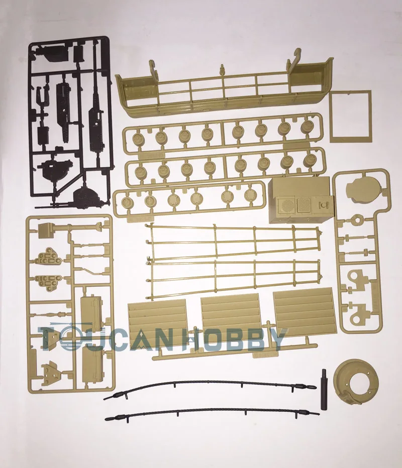 

HENG LONG Parts Bag Of 1/16 US M1A2 RC Tank 3918 Spare Toucan Remote Control Model TH00539-SMT8