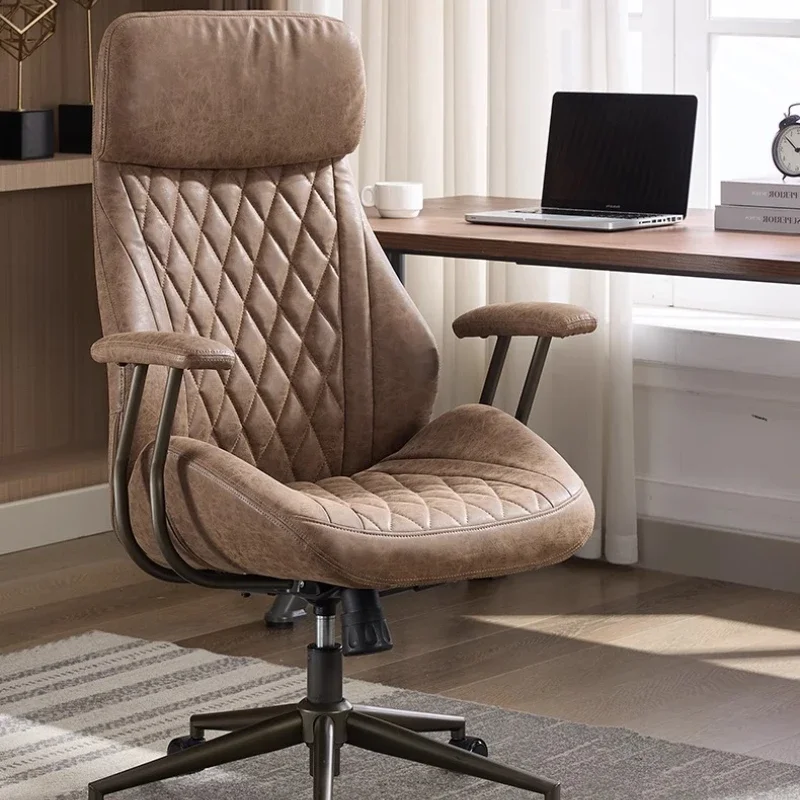 كراسي مكتب قابلة للتمدد تدعم الظهر كراسي مكتب مدير تنفيذي مريحة أثاث Cadeira De Escritorio #4