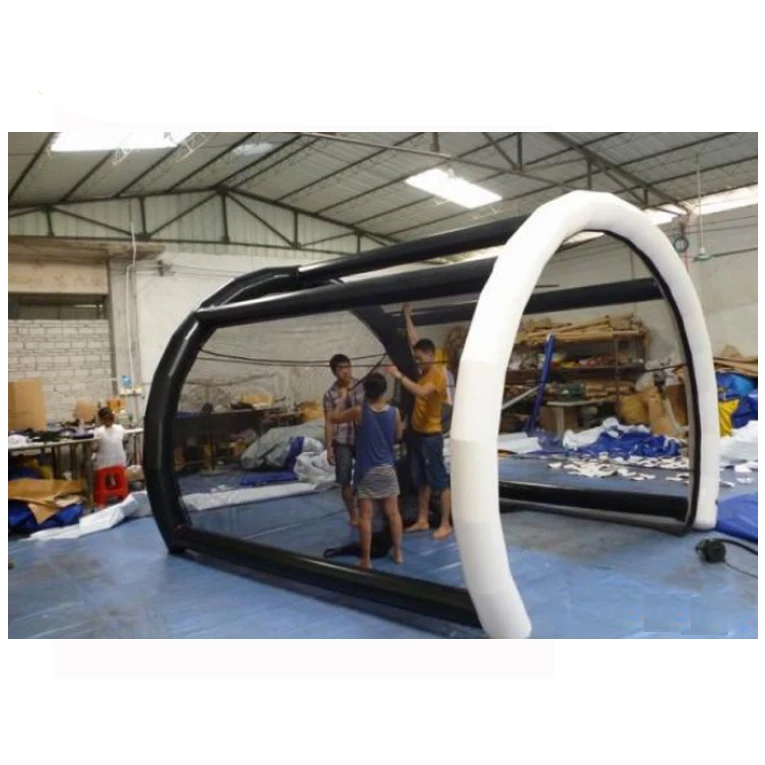

Factory Supply Inflatable Pvc air Tight Batting Cage Heat Tight Used Batting Cages for Sale Golf Batting Cage