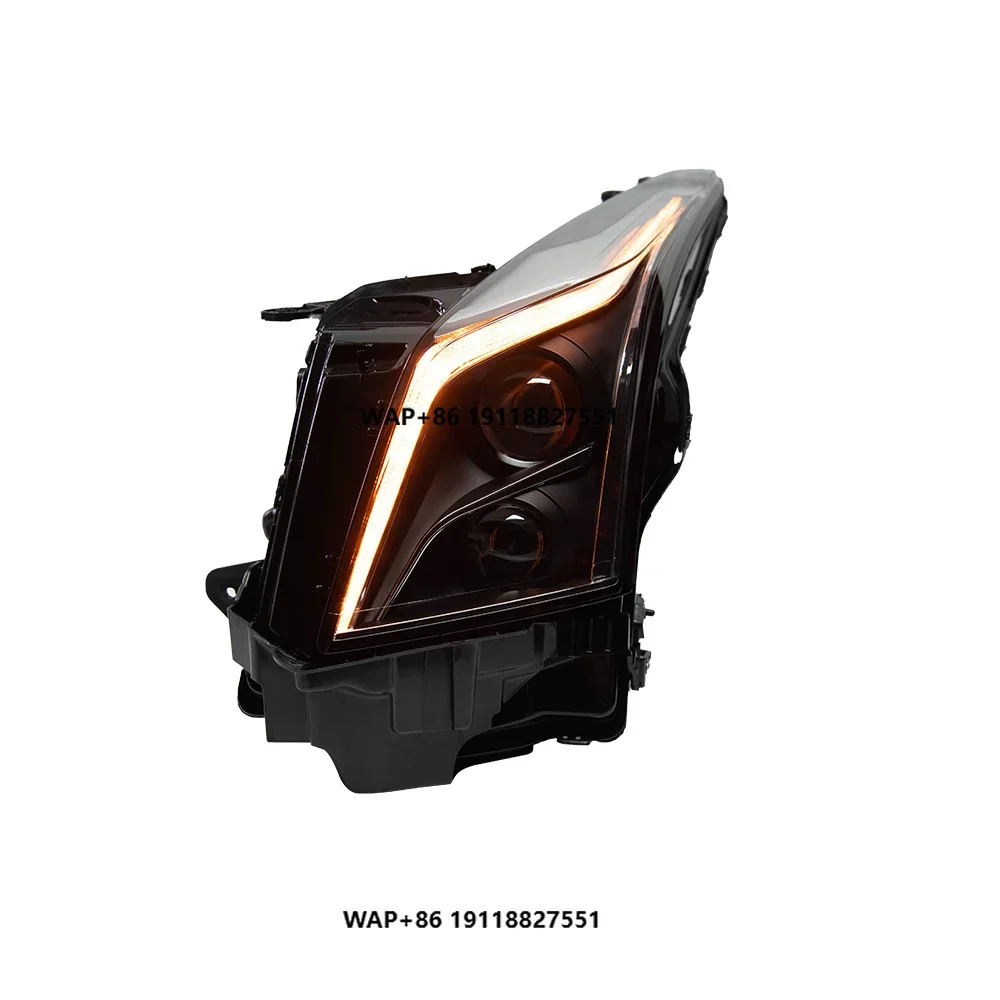 2014-2018 for ATS ATS-L Auto Headlight Assembly Upgrade Bifocal Lens Dynamic Signal Lamp Accessories LED Car Light