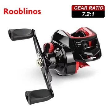Rooblinos baitcasting סליל מלח מים מים מים מתוקים סלילים max גרור 8 ק 