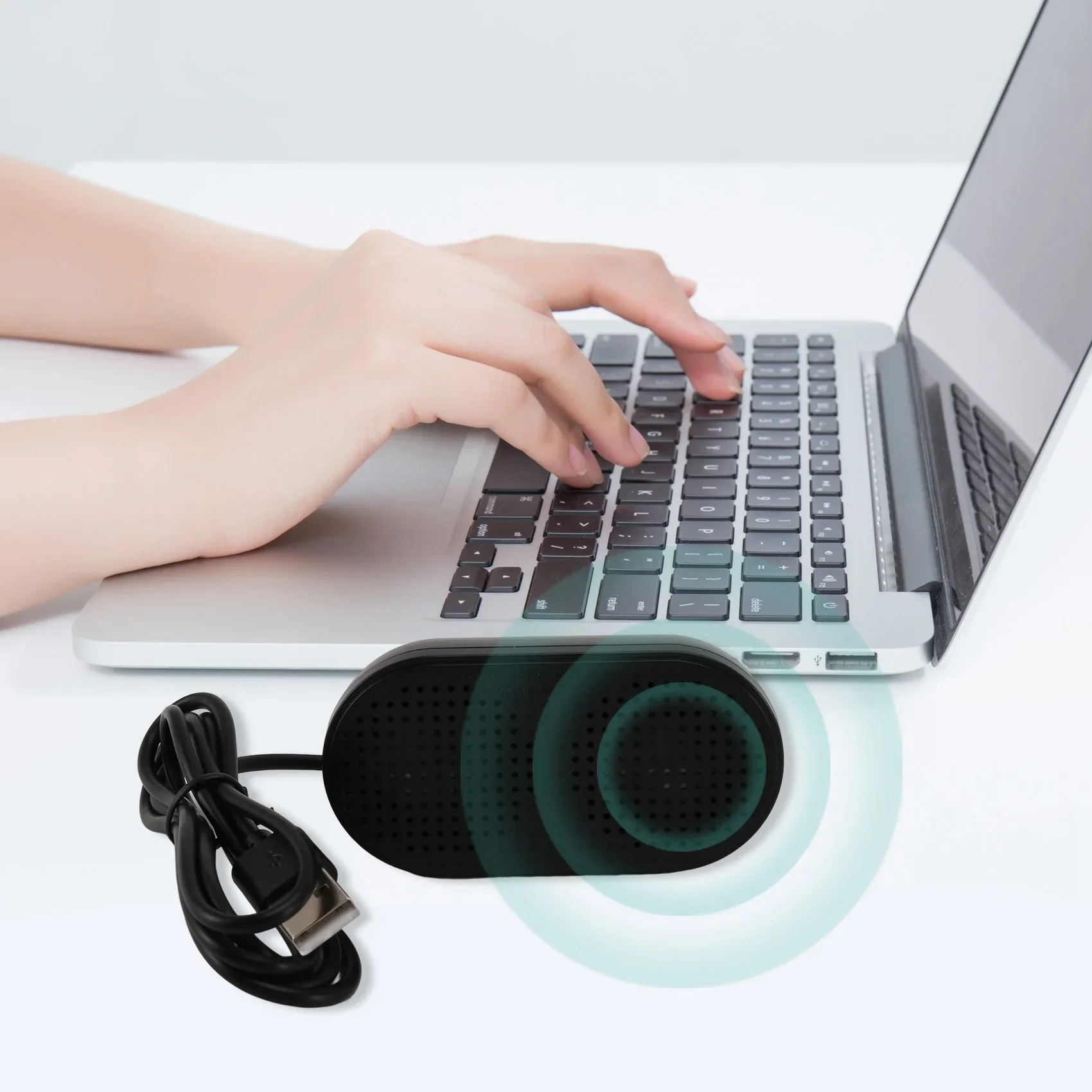 USB Speaker Portable Loudspeaker Powered Stereo Multimedia Speaker