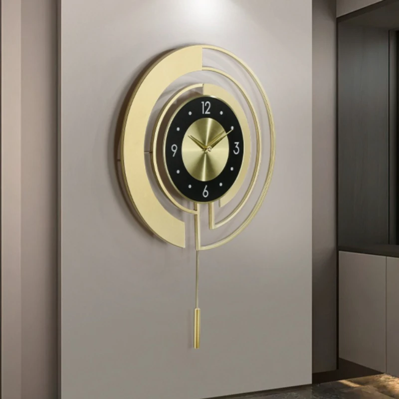 Originality Unique Nordic Luxury Unusual Wall Clocks Advanced Exquisite Wall Clocks Design Modern Vintage Reloj Home Decor Items