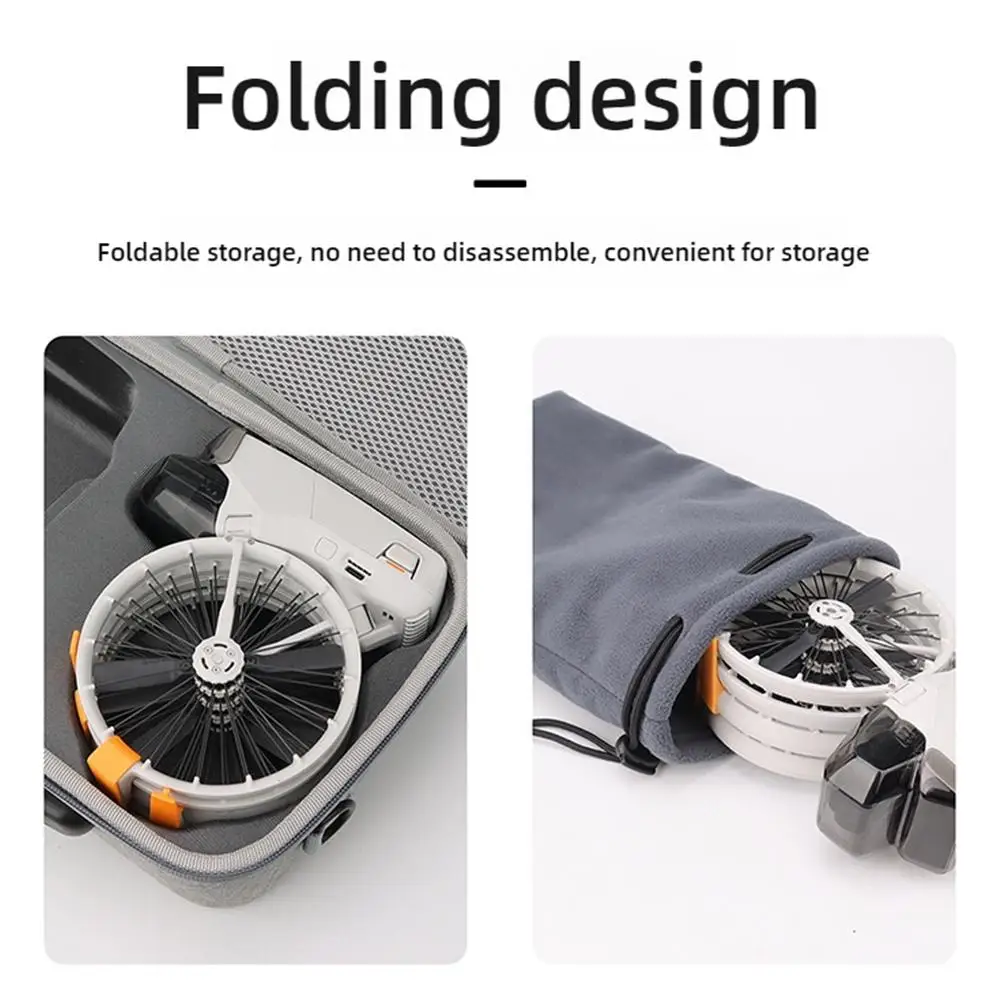 Untuk dji roda gigi pendaratan penambah tinggi kaki Tripod, braket belakang lipat untuk perlindungan Gimbal, aksesori Drone kaki penyangga tetap