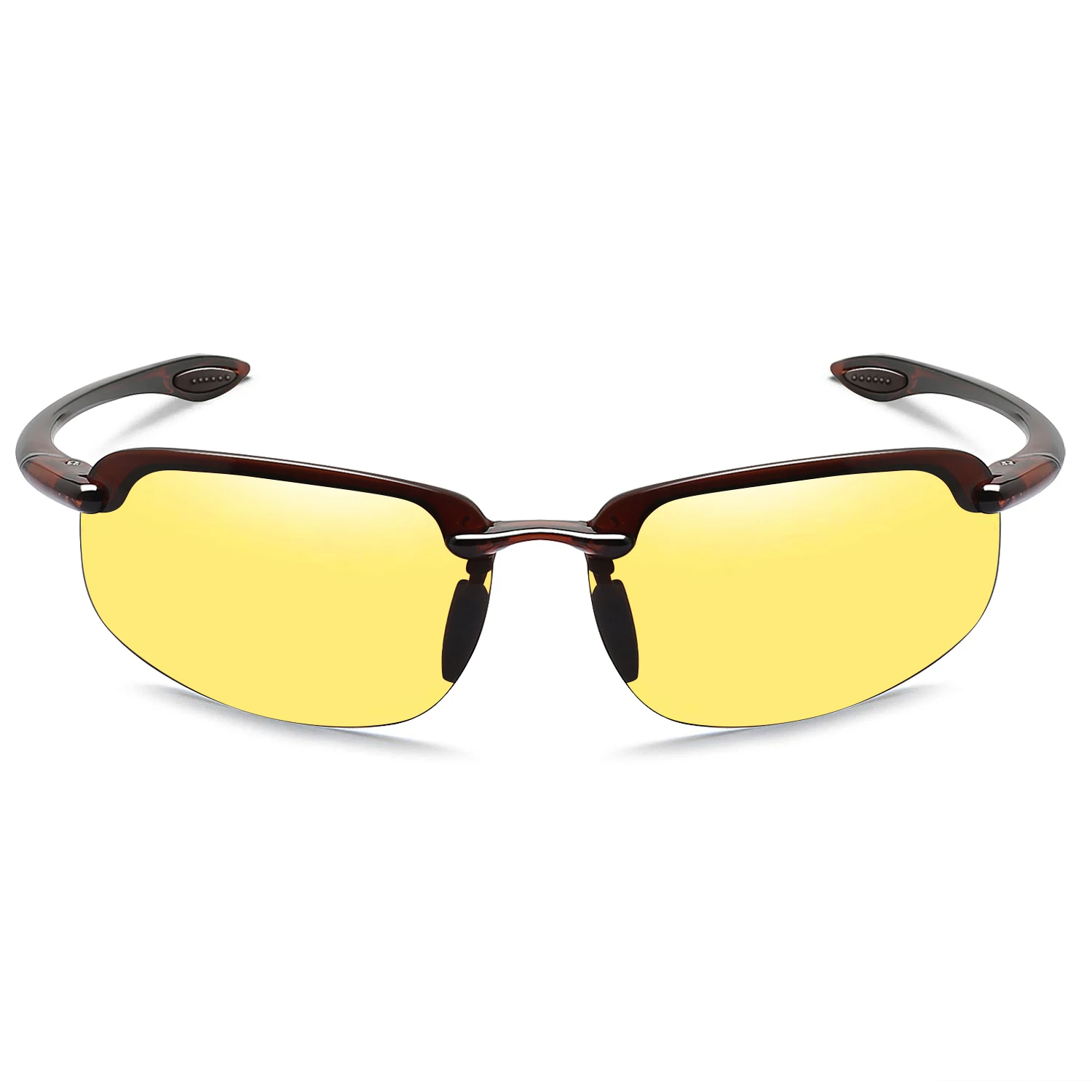 JULI Sport-Sonnenbrille für Herren und Damen, TR90, randloser Rahmen, UV400-Schutz für Radfahren, Laufen, Angeln, Baseball, Fahren, 8001 – Detail 39
