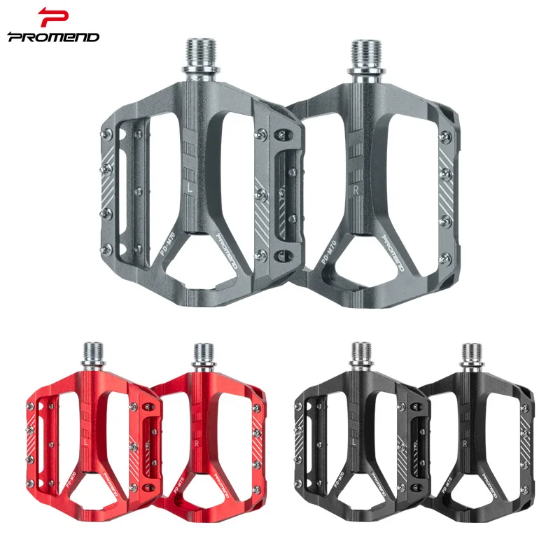 

PROMEND Ultralight 3 Bearings Bicycle Pedal Road Mountain Bike Anti-slip Pedals Bearing Quick Release Aluminum Alloy Parts