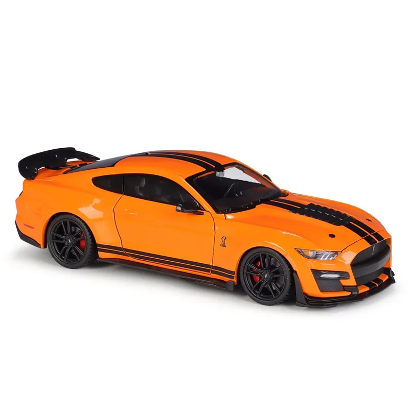 Merck Figure 1:24 Cobra 2020Shelby GT500 Simulation Alloy Finished Car Model with Base