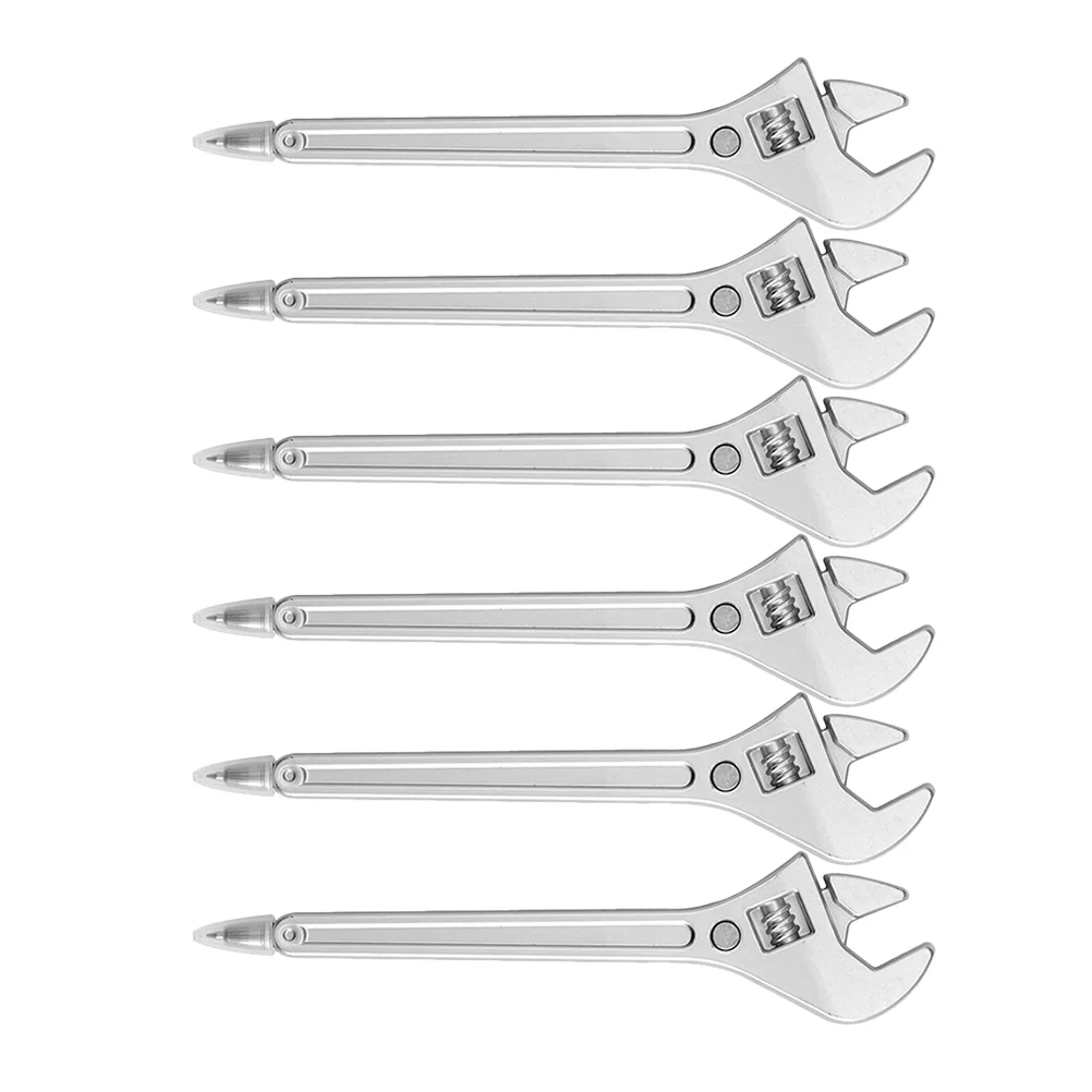 6Pcs Creative Wrench Ballpoint Pens Party Decorative Ballpoint Pens Realistic Wrench Shape Pens creative ballpoint pens