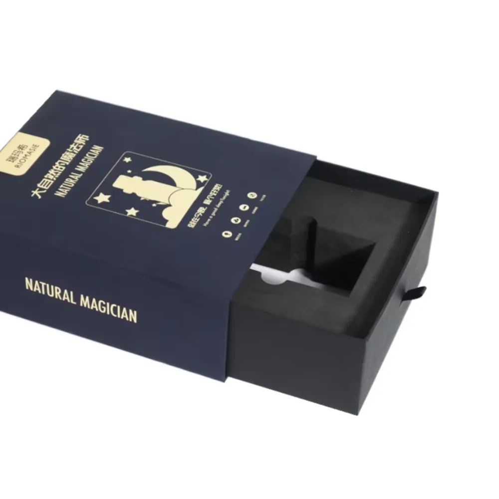 

Custom Logo Drawer Box｜Sliding Rigid Lock Paper Box｜Jewelry Accessory Gift Packaging