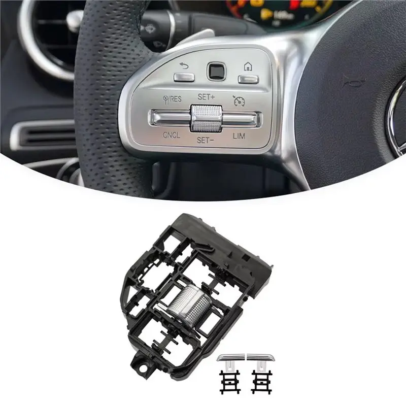 AASS-Steering Wheel Switch Button Repair Kit For Mercedes Benz GLA GLB GLC GLE/GLS A B C Class W213 W205 W247 W167 Car Accessori view 5