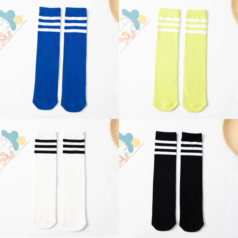 Boys girls long cotton socks spring summer thin mid-tube kidsren's socks jk stockings autumn winter student school socks