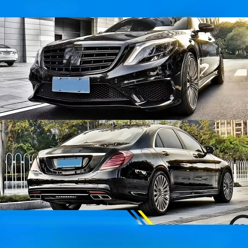 

2014-2020 For S-Class W222 - S63/S65 Large Body Bumper Upgrade B Style Hot-Selling Body Kit