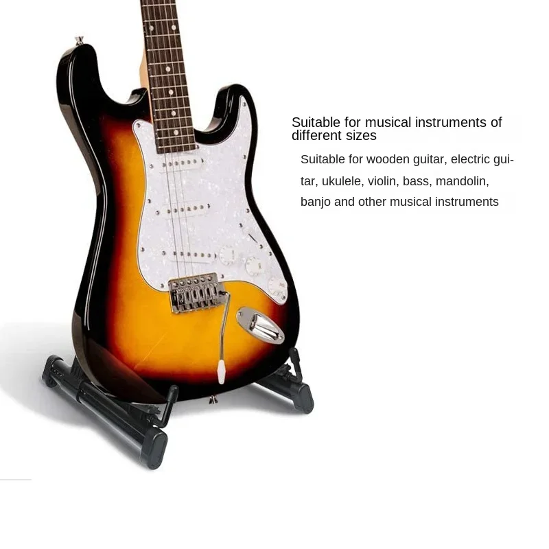 Universal Electric Guitar Stand A Frame Musical Rack Holder Folding Instrument Stand For Electric Guitar Bass Accessory