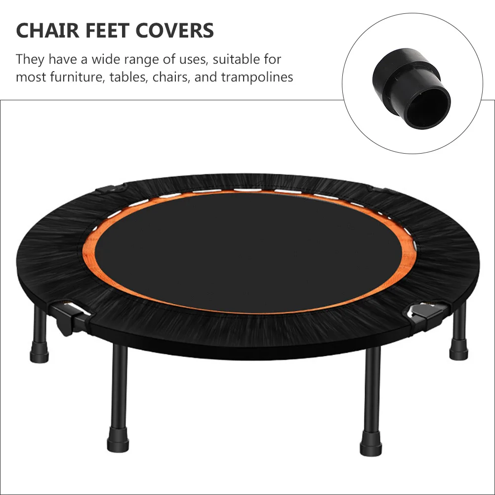 

6 Pcs Non Slip Mat Trampoline Feet Caps Furniture Protector Pads Chair Leg Covers Table Feet Mats Safe Gentle Texture Long Use