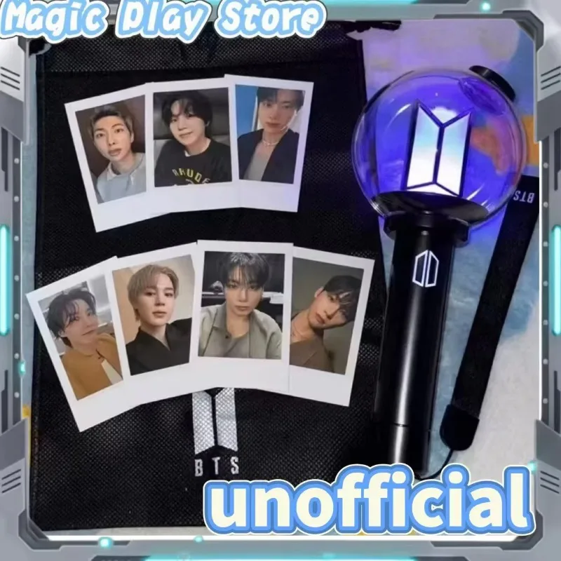Light Stick de BTS, Army Bomb de Kpop, 4ª Generación, Edición Bluetooth, Mercancía para Conciertos, Regalo, Lightstick Versión 4, Artículo Coleccionable