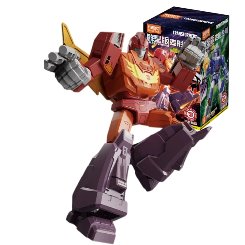 BLOKEES Transformers Building Blocks Galaxy Version 10 Toy Rodimus Prime Warpath Galvatron Assembly Model Ornament Gift image 3