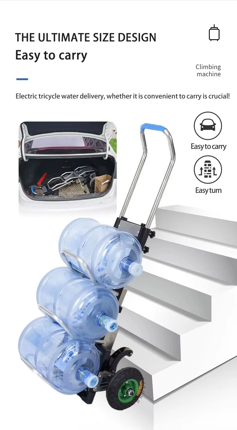 New Hot Selling Products Stair Climber Forklift   Hand Truck for Barreled Water Handling