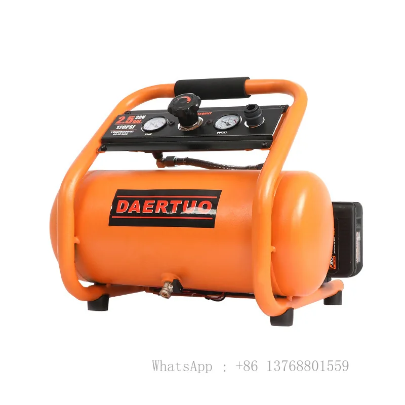 21v Cordless Charging Dual-use Air Compressor Domestic Lithium 10L Pump Decoration Pneumatic Tools