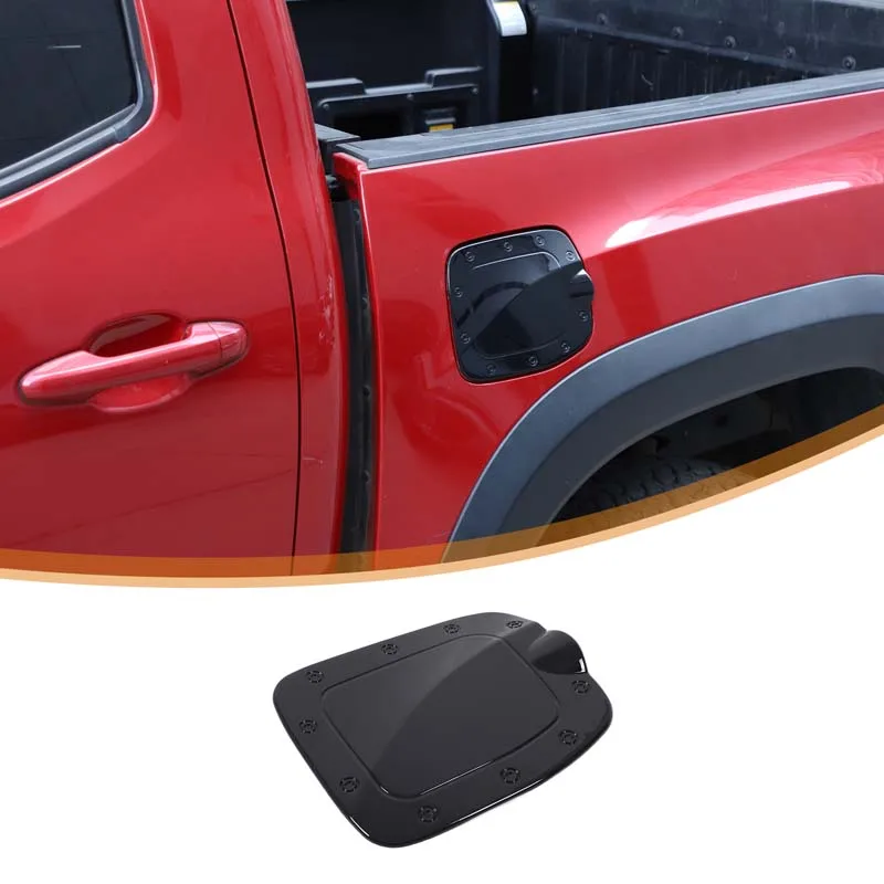 

For Toyota Tacoma 2016-2022 car Fuel Tank Cover Appearance Modification Automotive Fuel Tank Cover Decorative Adhesive ABS