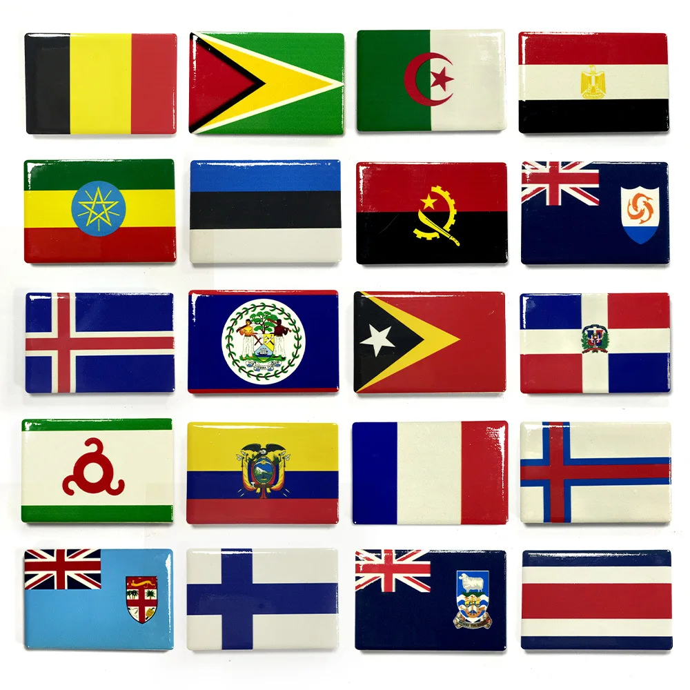 National Flag 3D Refrigerator Magnet Tourist Souvenirs Stickers,Home & Kitchen Decoration Fridge Magnet Message Sticker
