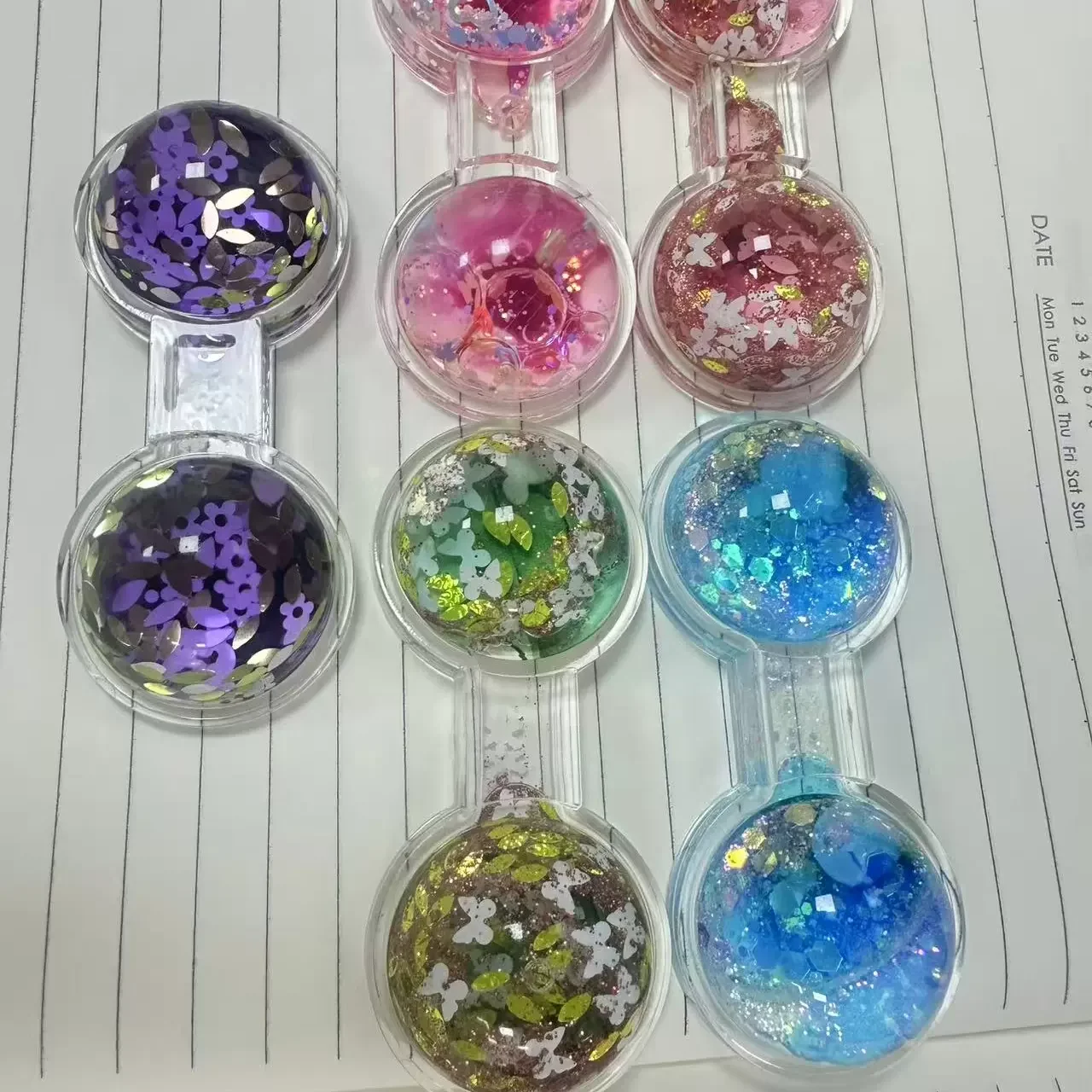 

FOR baby three Large Size Vinyl Toy-Limited Edition 400 pcs with Liquid Motion Eyes Christmas Decoration Collectible Figure Gift