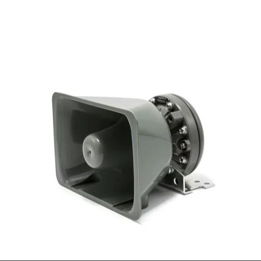 Haute qualité en plastique 12V 66MM bobine vocale étanche Auto 100W klaxon haut-parleur Jingwei YH100-2C 2 ans de garantie