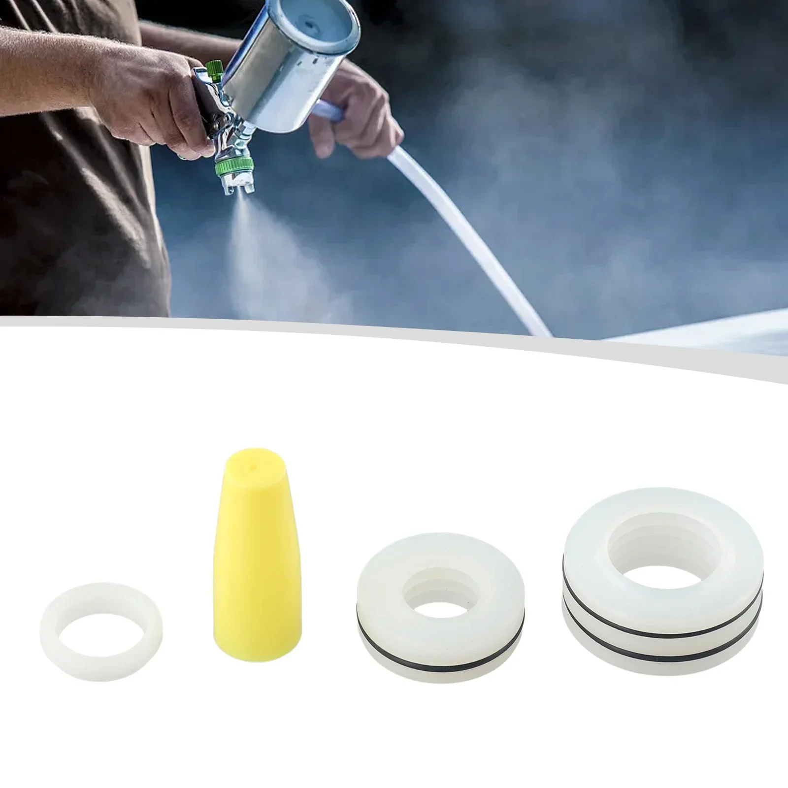 Imagem -03 - Kit de Reparo de Vedação Durável Peças Sobressalentes de Pulverizador Mal Ventilado Kit de Ferramenta de Substituição de Embalagem para Vedação Comum da Série 440 450