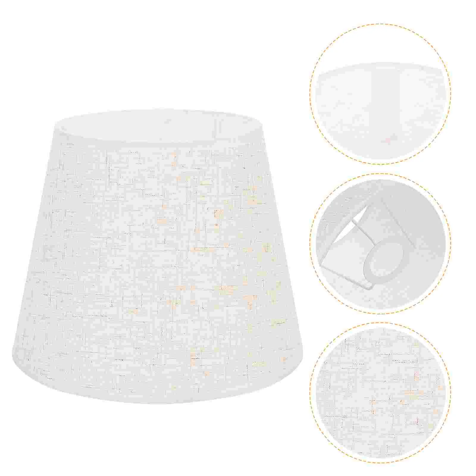 Lampshade Wall Protector for Retro Decor Vintage Sconces Cloth Candlestick Light Practical