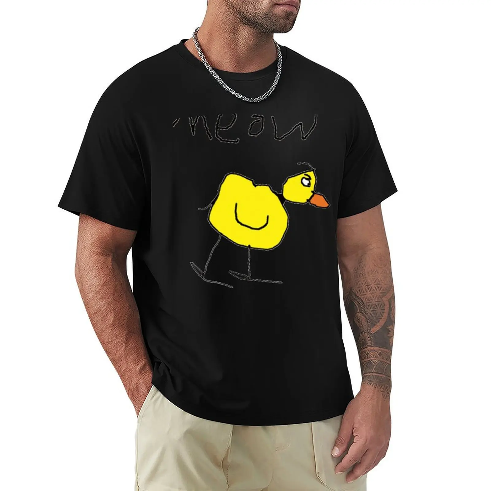 

Meow - Duck Meow T-Shirt vintage sweat men clothing