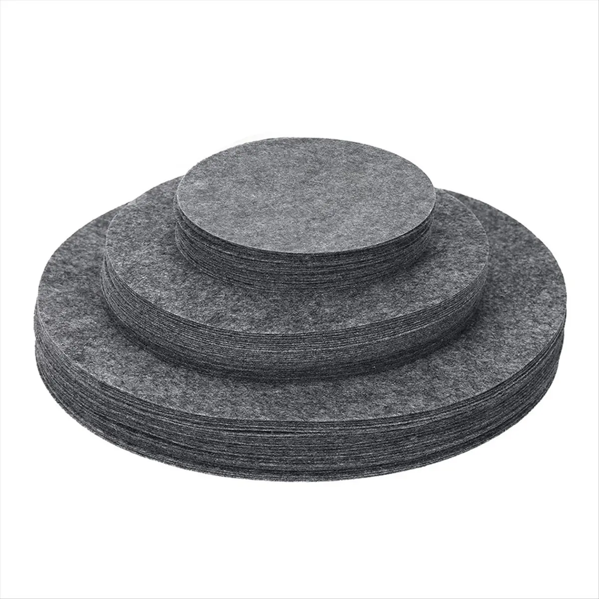 HITL Plate Separators Storage,60pcs Thick Soft Felt Plate Dividers for China, Dish, Coffee Saucers Protecting and Stacking B
