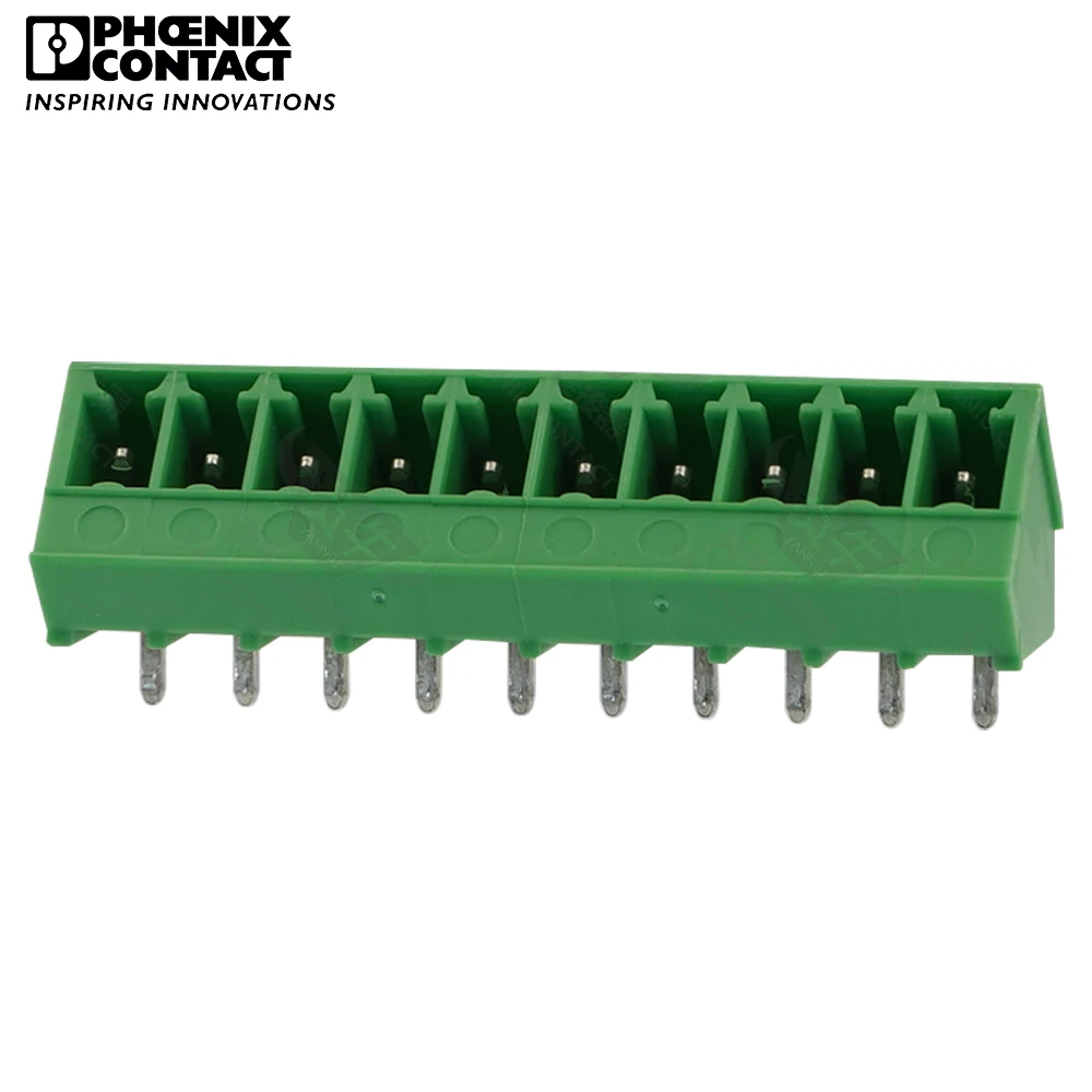 

3.81mm Original Genuine Phoenix Contact Connector PCB Pluggable PLUG-IN Terminal Block 10 Pin SMC 1.5 G 3.81 1827350 8A 160V