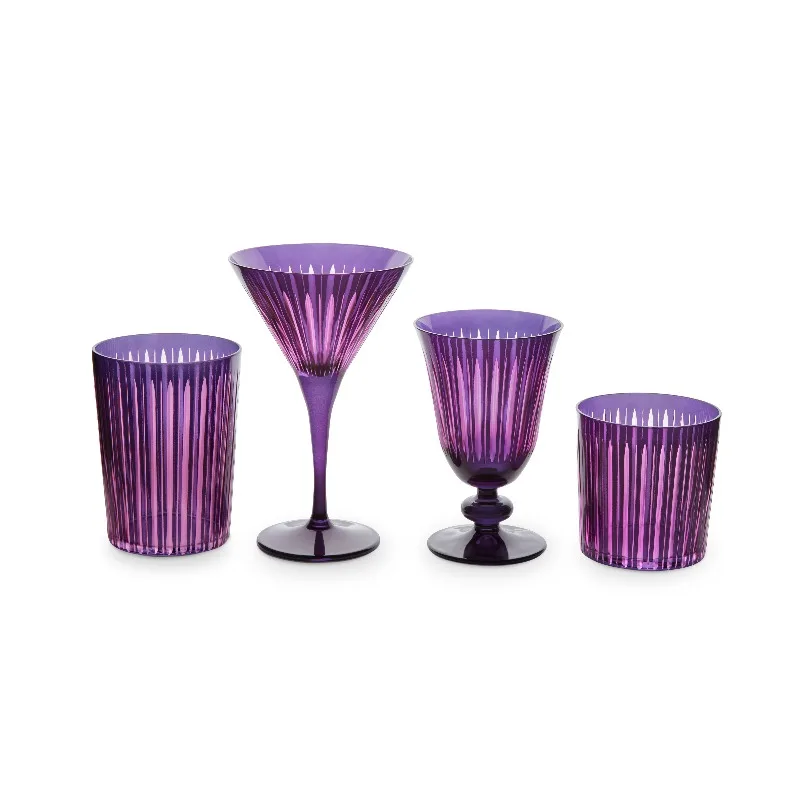 Large capacity water cup, restaurant home hotel glass water cup 4 packs