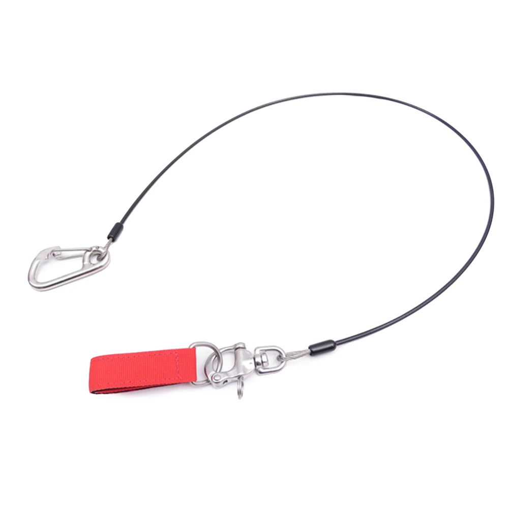 Scuba Diving Activities Freediving Lanyard Freediving Lanyard Leash Reflective Diving Safety Efficient Drag Reduction